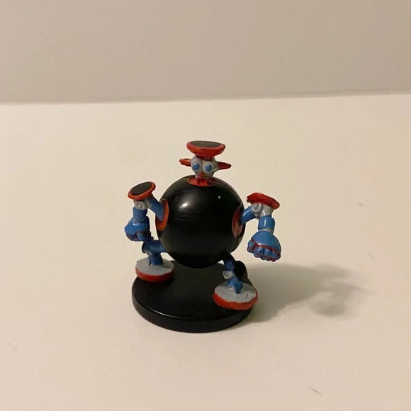1996 Yugioh Dungeon Dice Monsters Thunder Ball ST 02 Mini Figure 1 Inch Tall - Picture 10 of 11